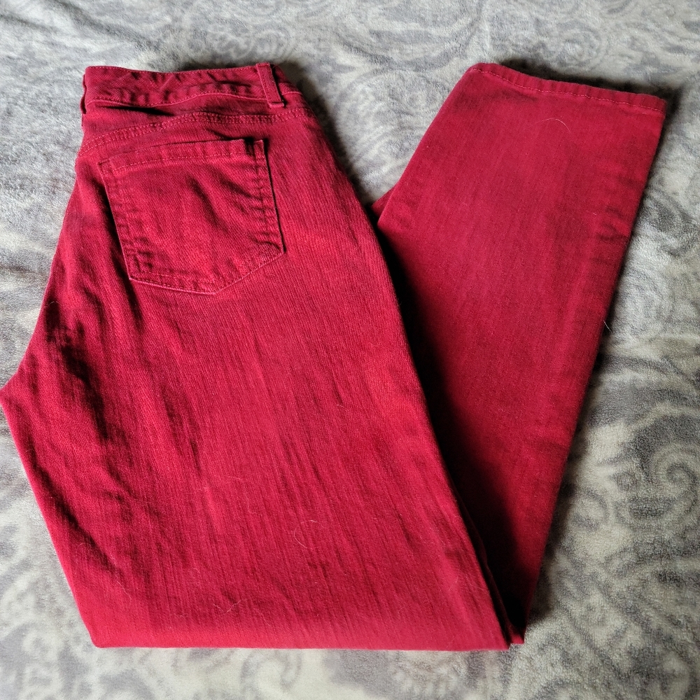 Bandaging Red Jeans